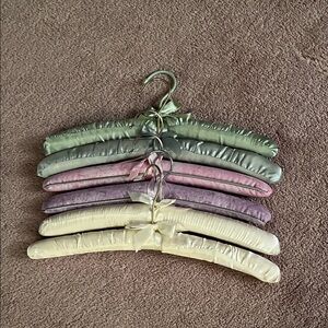 Set of Satin Padded Hangers